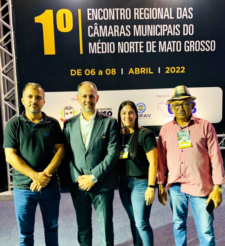 Vereadores participam de Encontro Regional das Câmaras