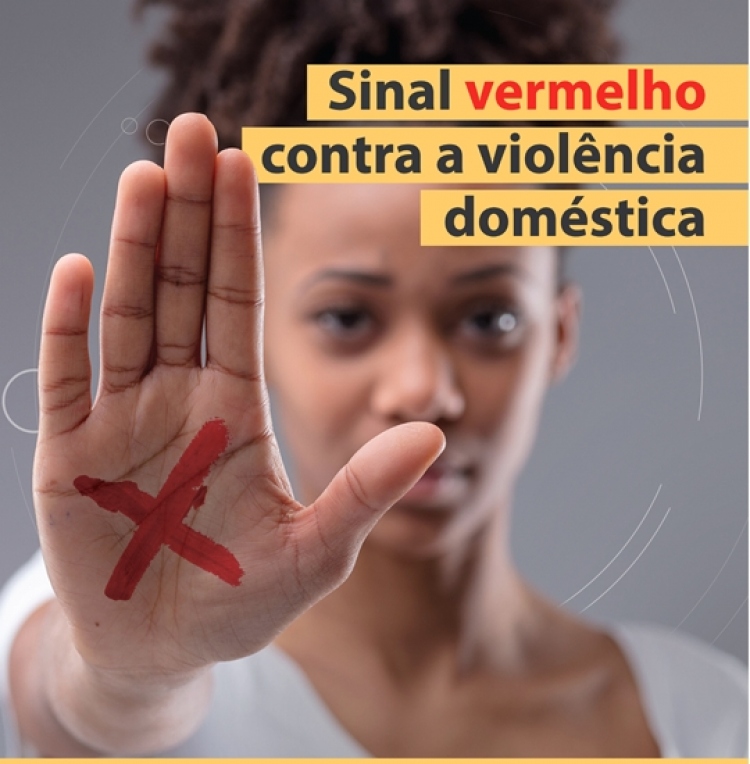 Câmara de Vereadores de União do Sul-MT apoia e divulga Campanha “Sinal Vermelho contra a Violência Doméstica”
