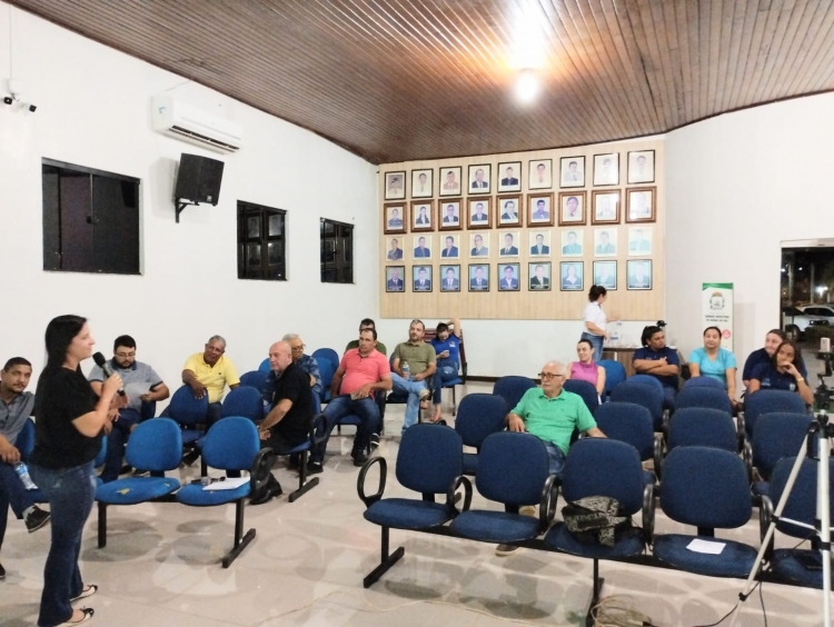 Vereadora Talita fala na Audiência Pública nº 01/2023